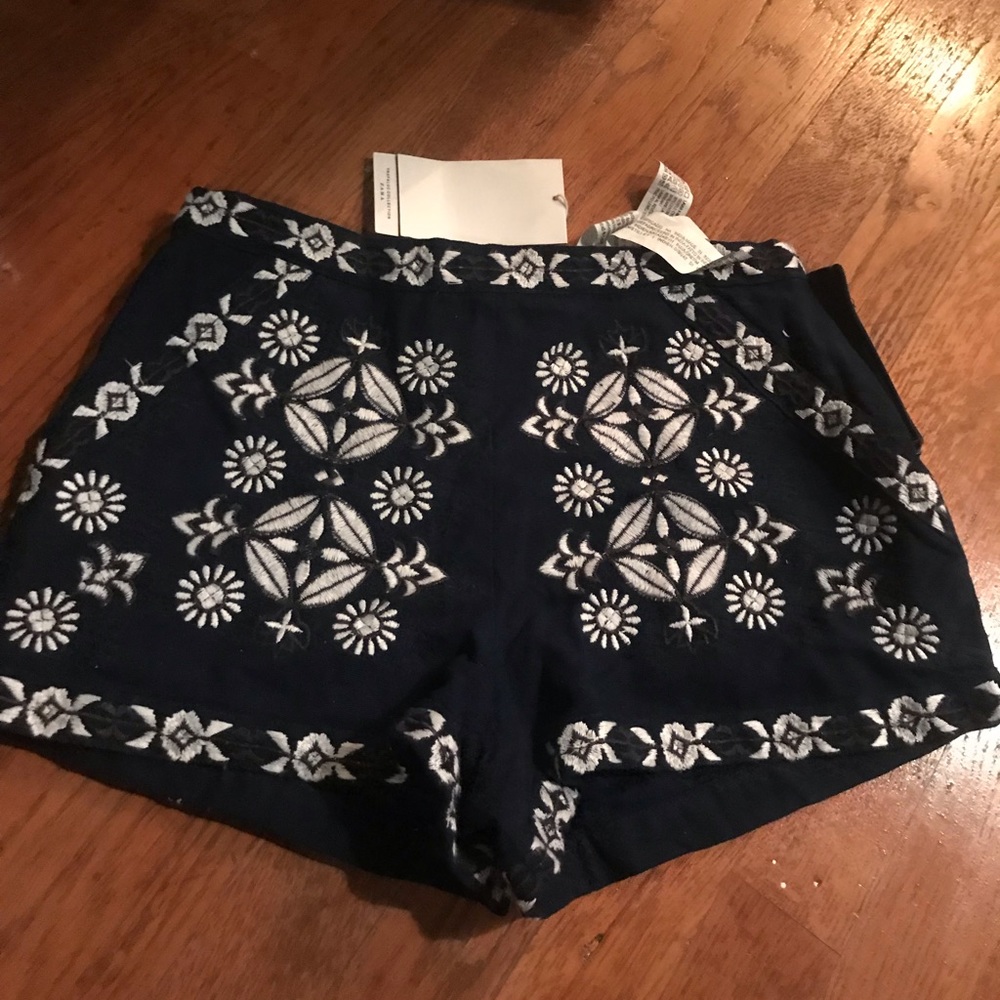 Zara shorts- rags on
